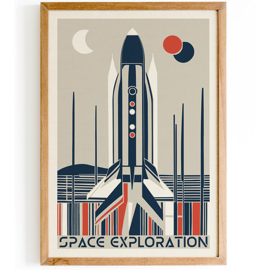 Space Exploration Art Print 2024