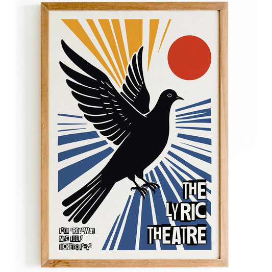 Lyric Theatre Poster Print