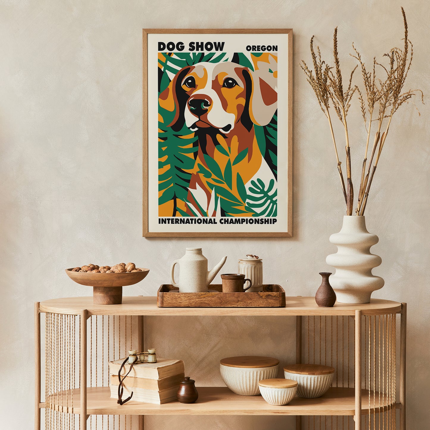 Dog Show Oregon Art Print