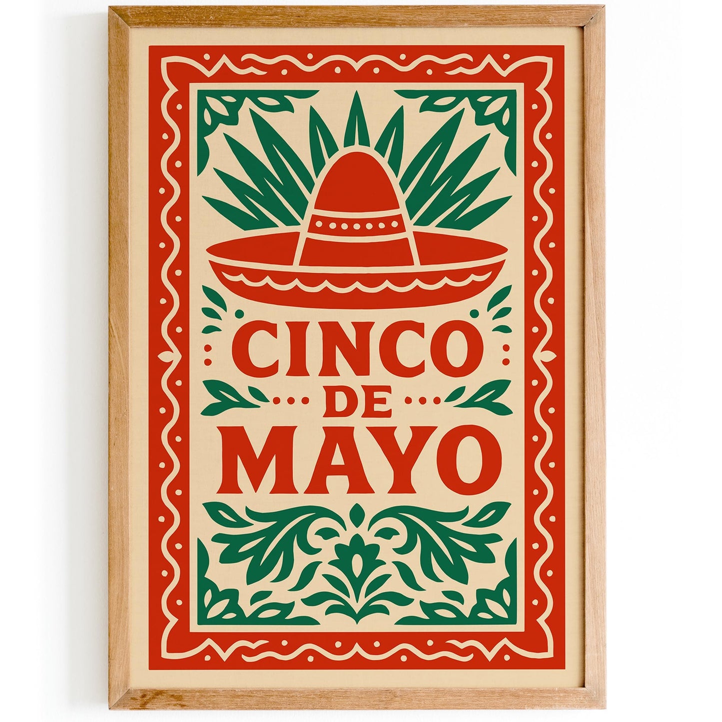 Mexican Decor Poster - Cinco de Mayo Print