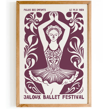 Jaloux Ballet Festival Vintage Art
