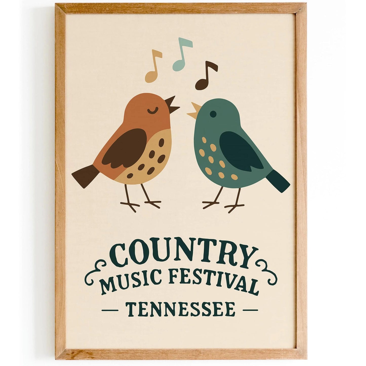 Country Music Festival Tennessee Art Print