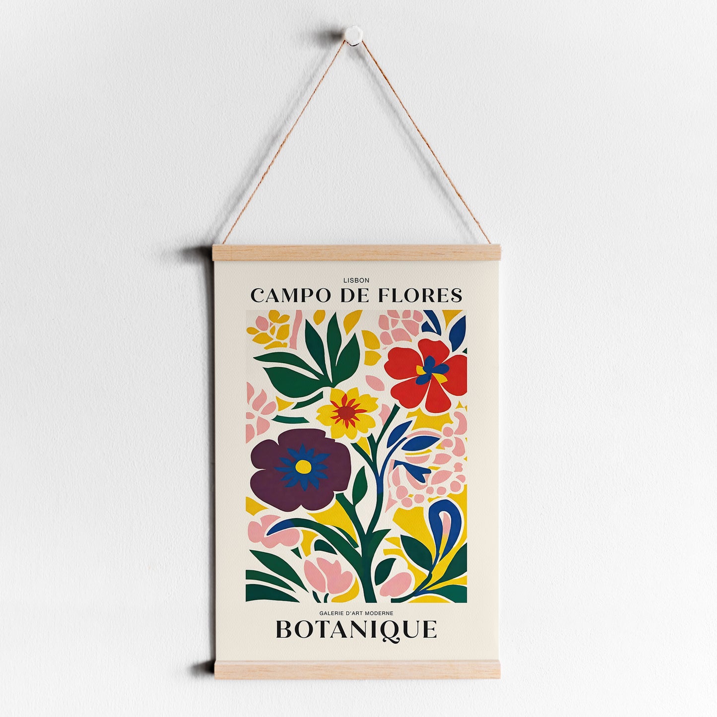 Lisbon Campo de Flores Poster