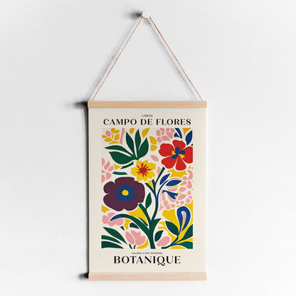 Lisbon Campo de Flores Poster