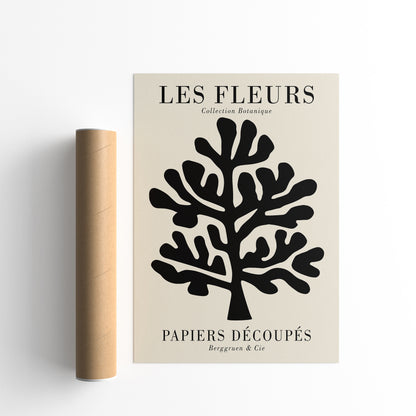 Les Fleurs Papiers Decoupes Poster