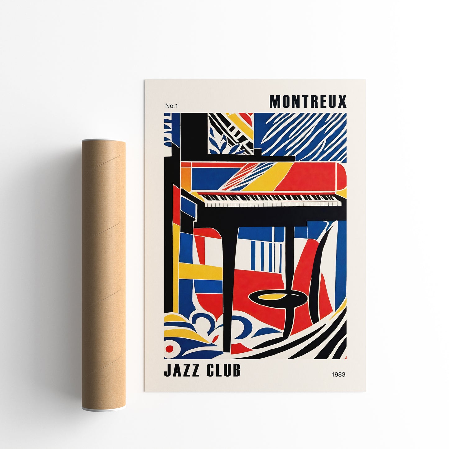 Montreux Jazz Club Poster