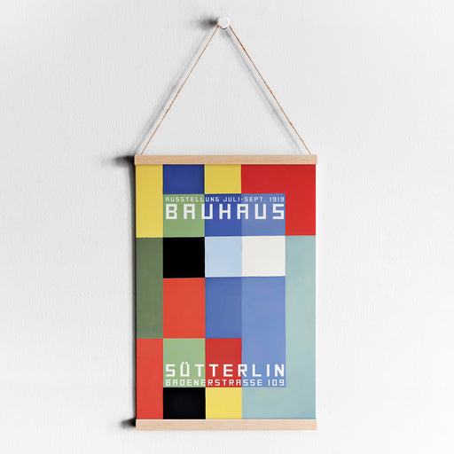Colorful Retro Bauhaus Poster