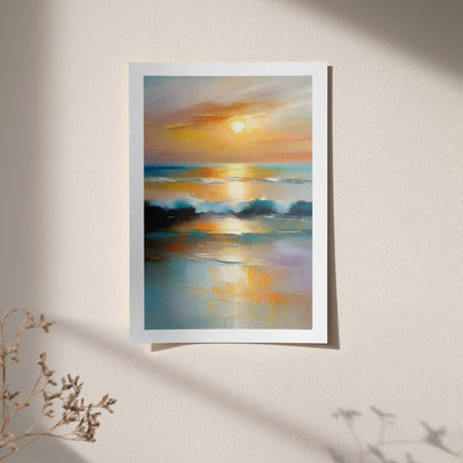 Seascape Painting Print