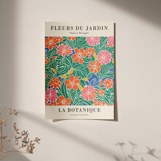 Fleurs du Jardin Poster