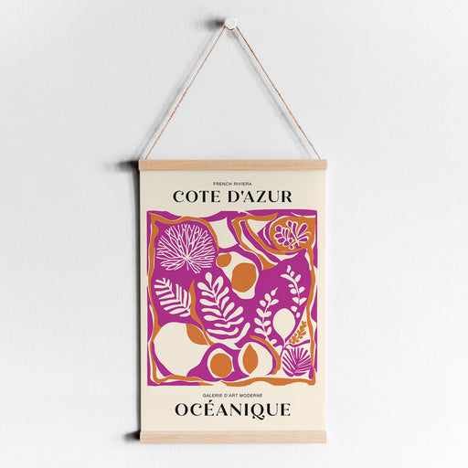 Cote d Azur Oceanique Poster