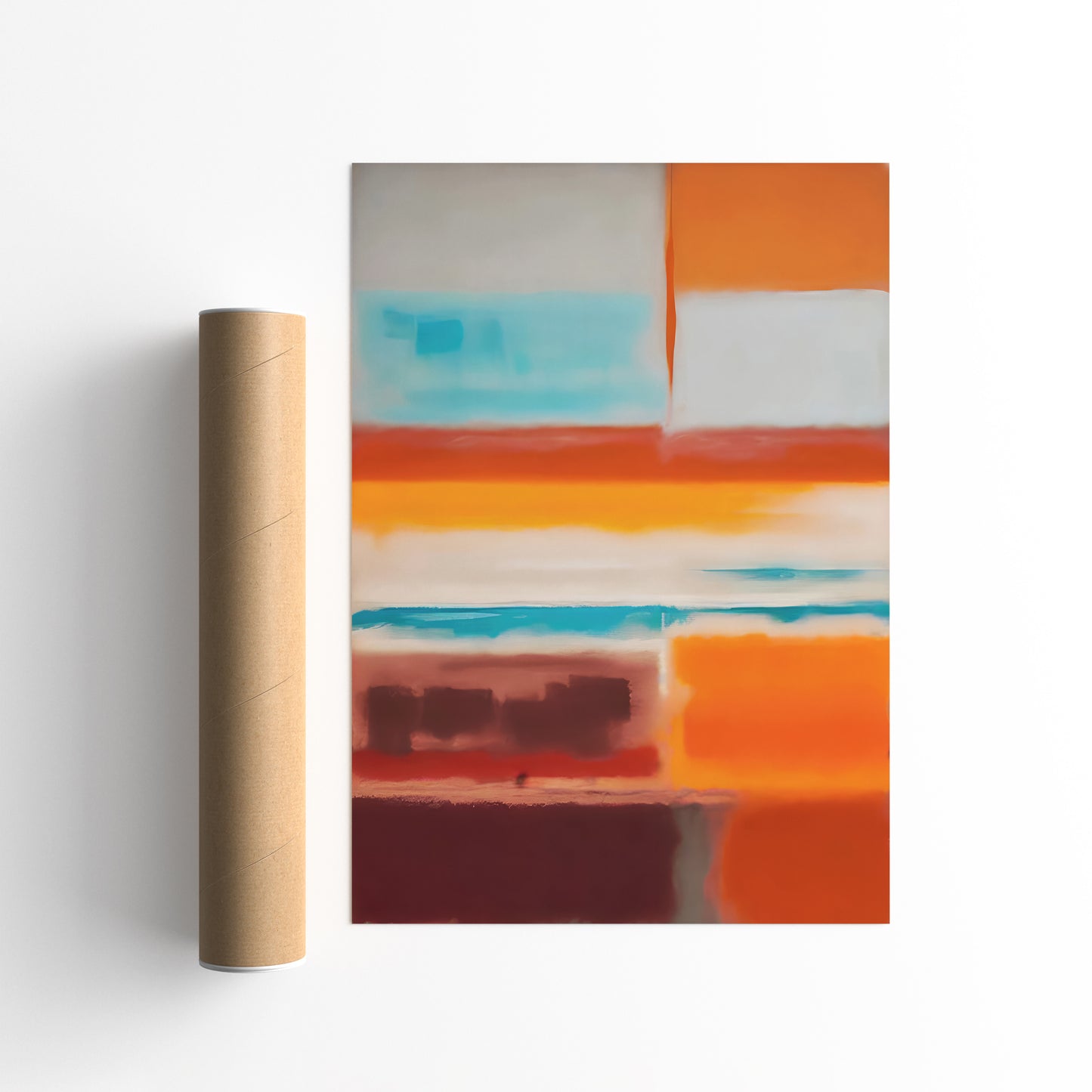 Rothko Style Inspired Print