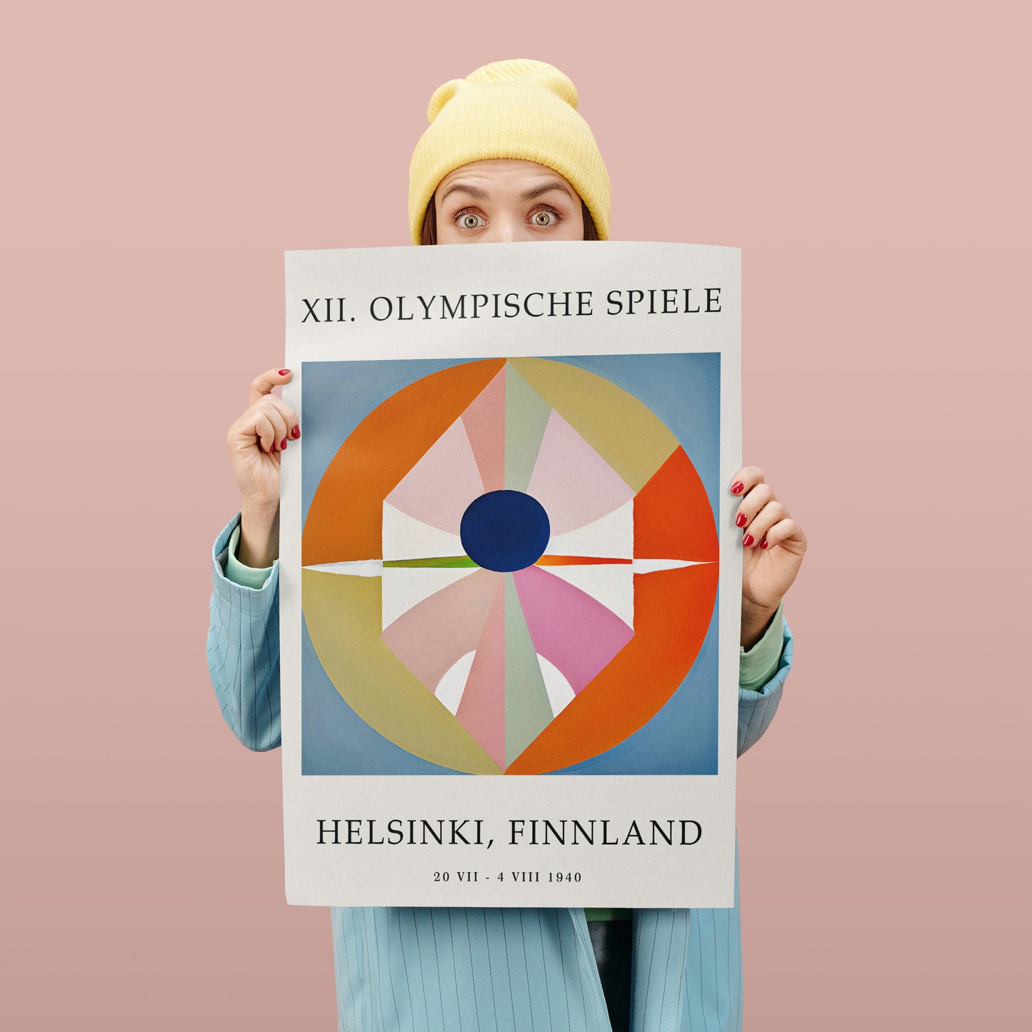 Helsinki Olympic Games 1940 Poster
