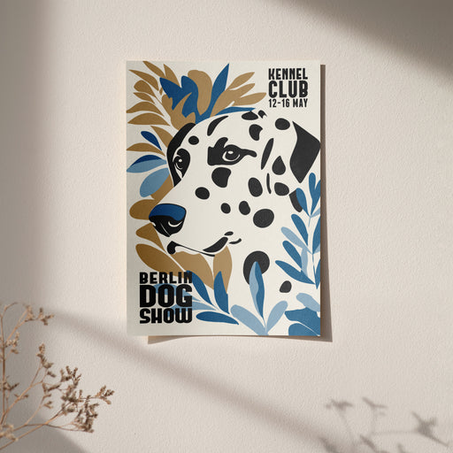 Berlin Dog Show Poster