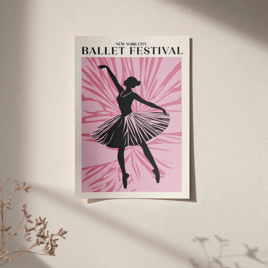 NYC Ballet Festival Poster