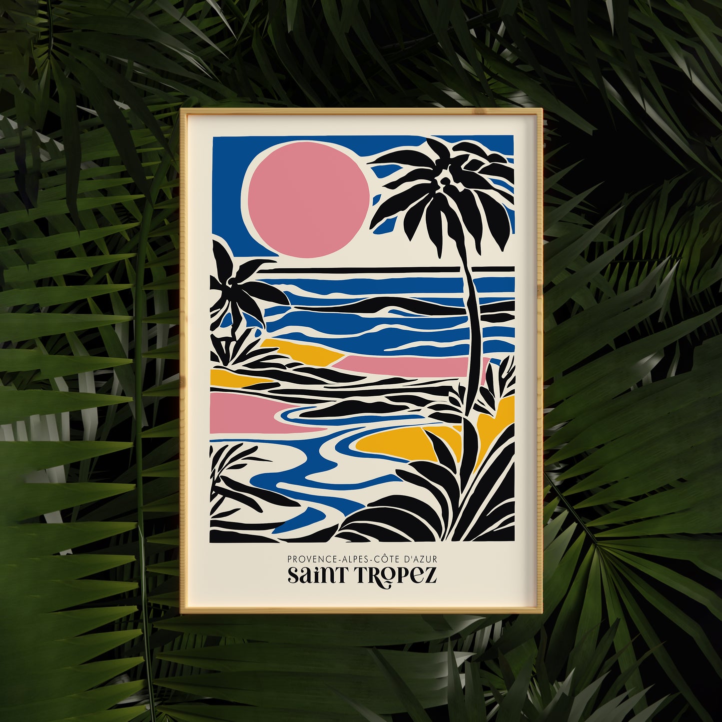 Saint Tropez Travel Holiday Poster