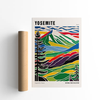 Yosemite National Park Poster