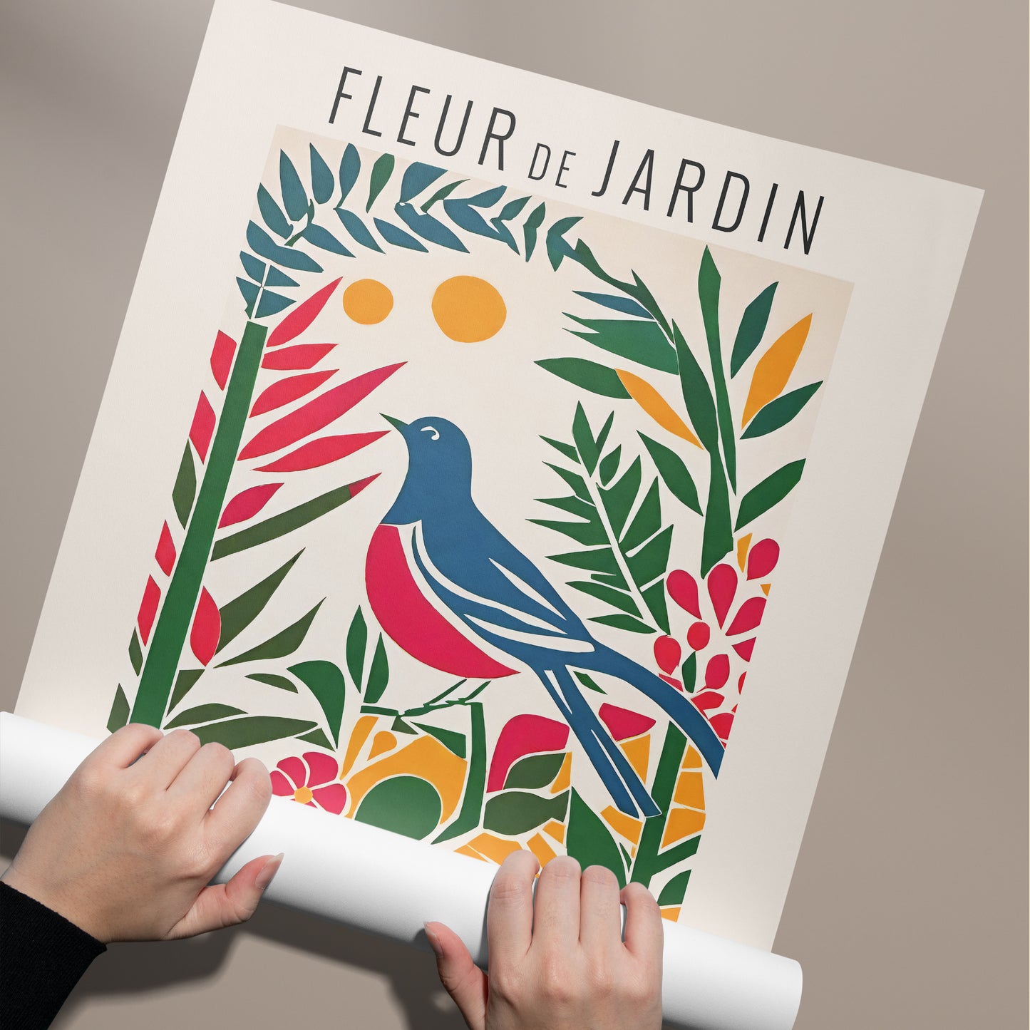 Paper Jardin Poster