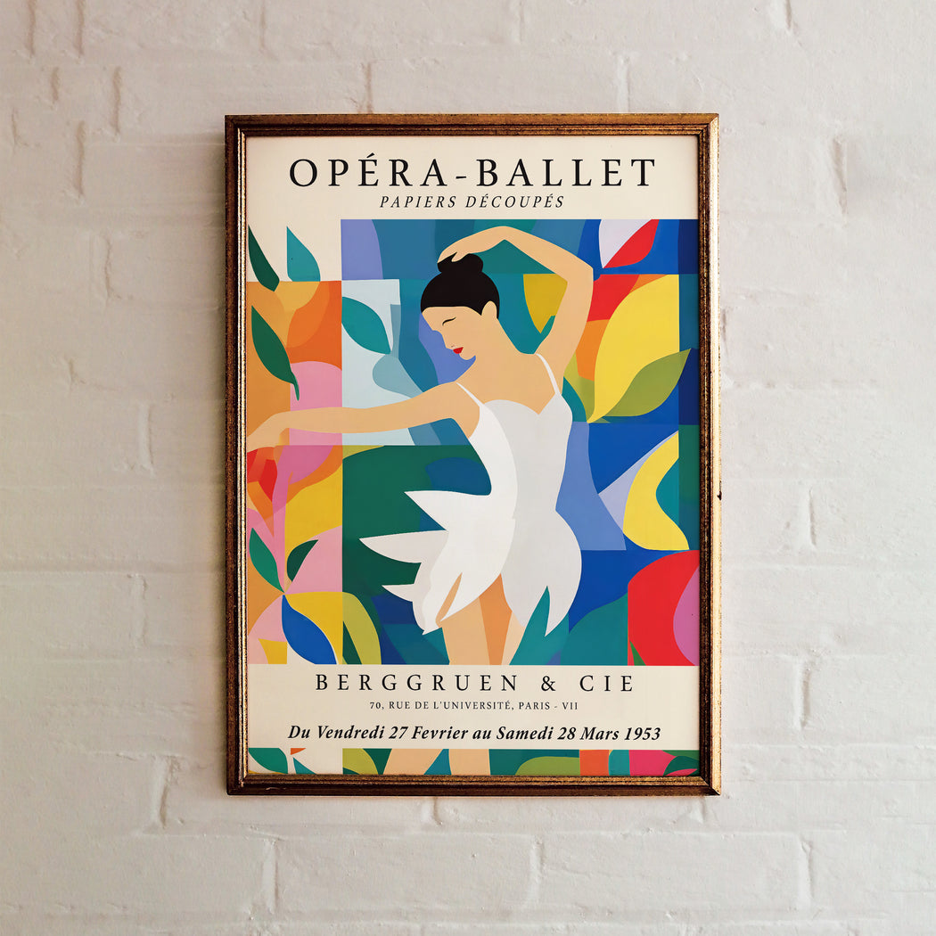 Opera Ballet French Poster
