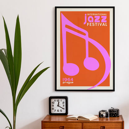 International Jazz Fest Prague Poster