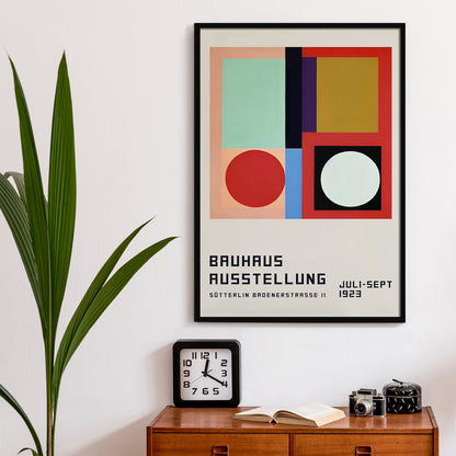 Bauhaus Minimalist Poster