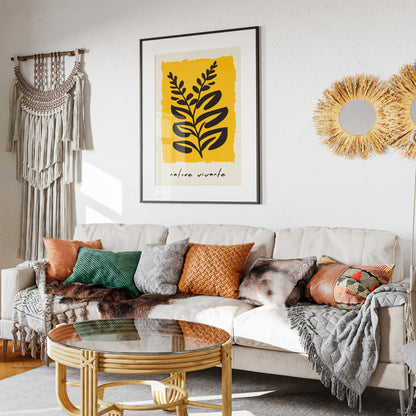 Yellow Nature Vivante Poster