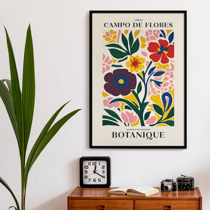 Lisbon Campo de Flores Poster