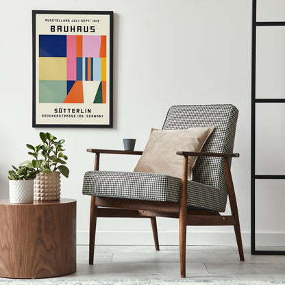 Mid Century Modern Bauhaus Poster