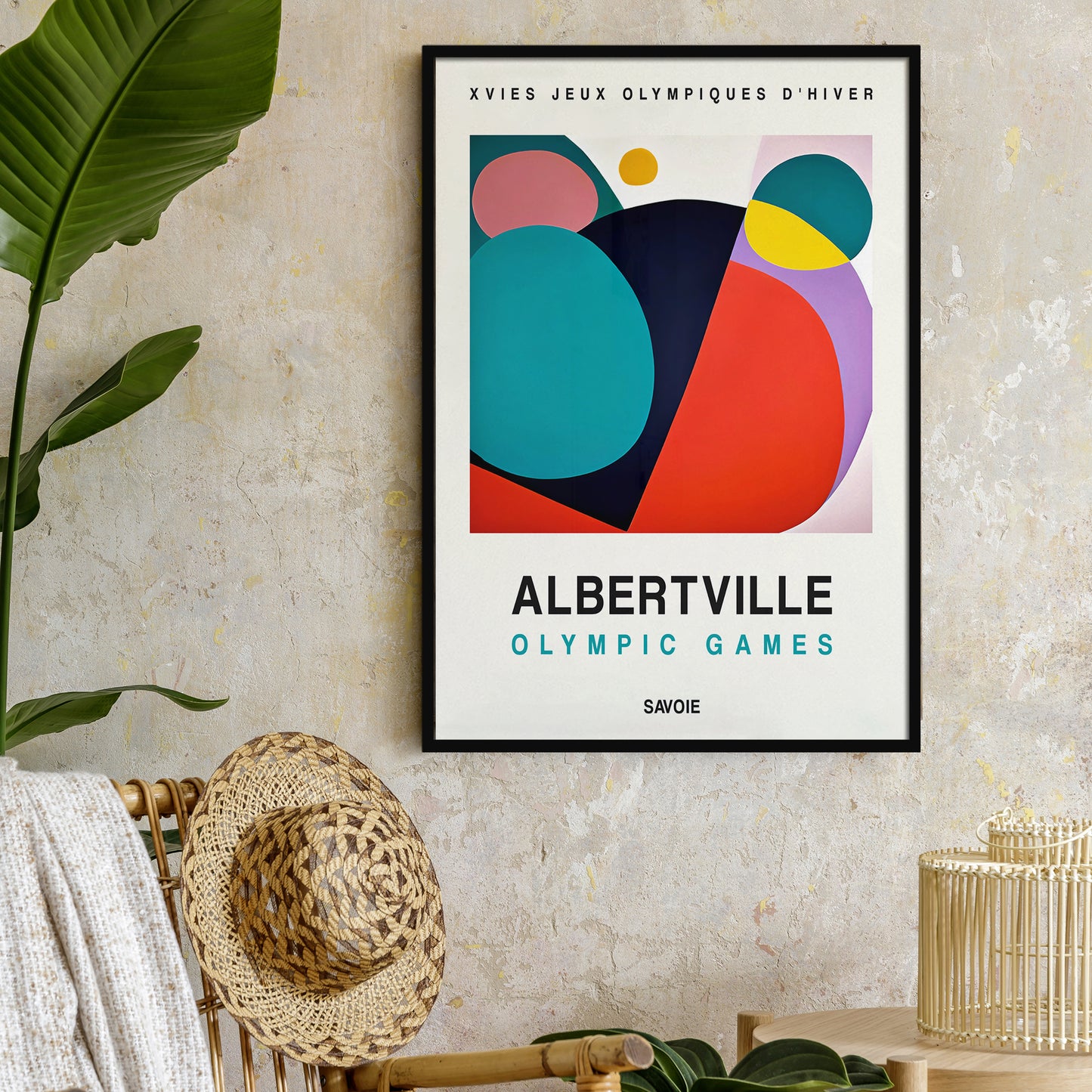 Albertville Olympic Games Poster