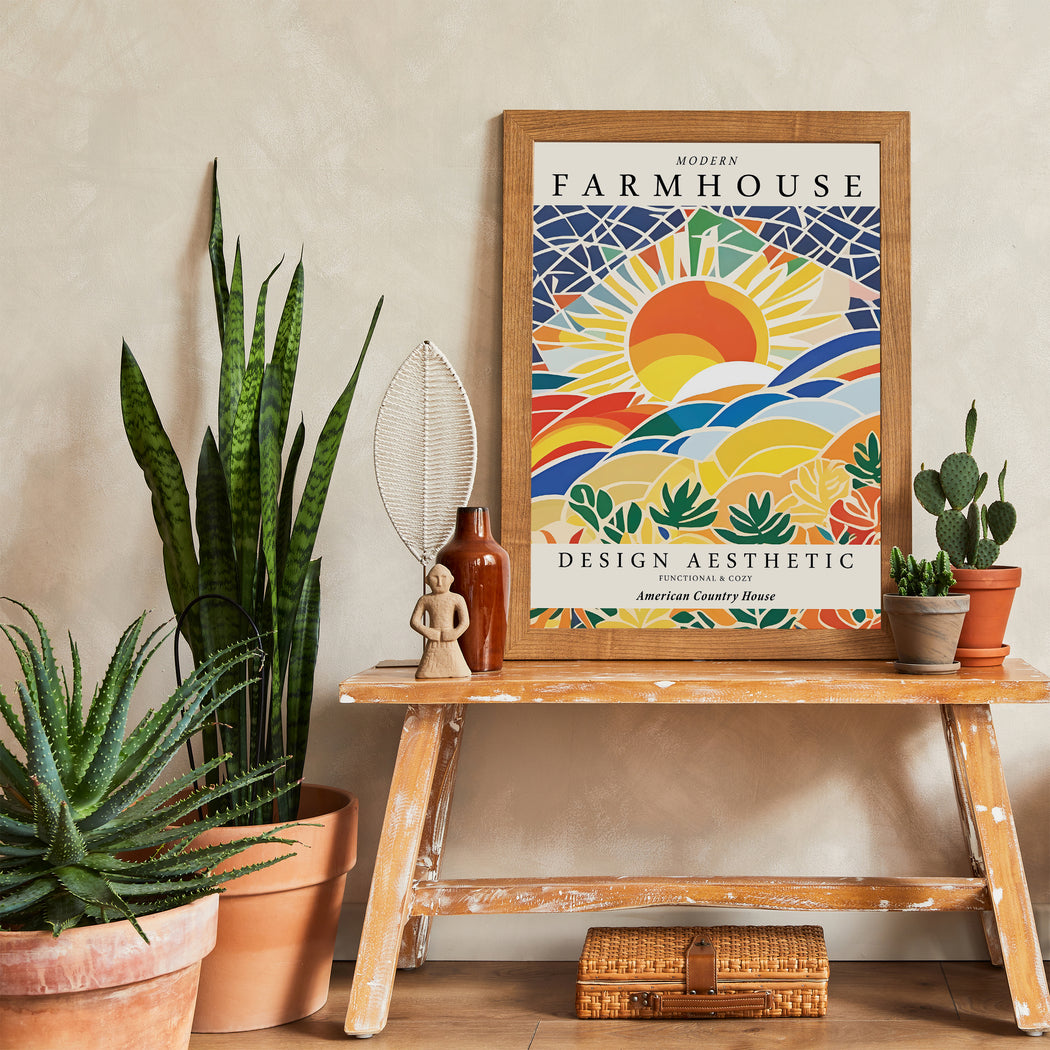 Farmhouse Aesthetic Poster