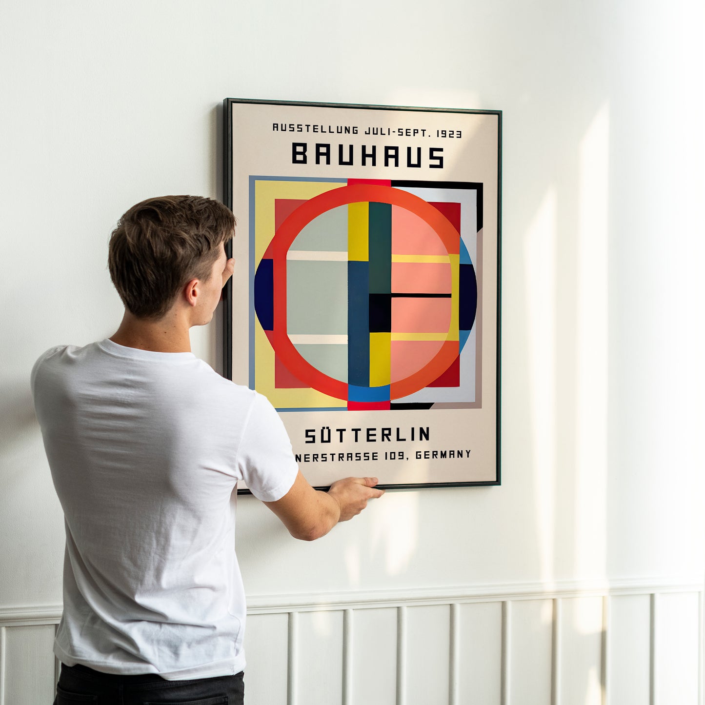 Vintage Bauhaus Poster
