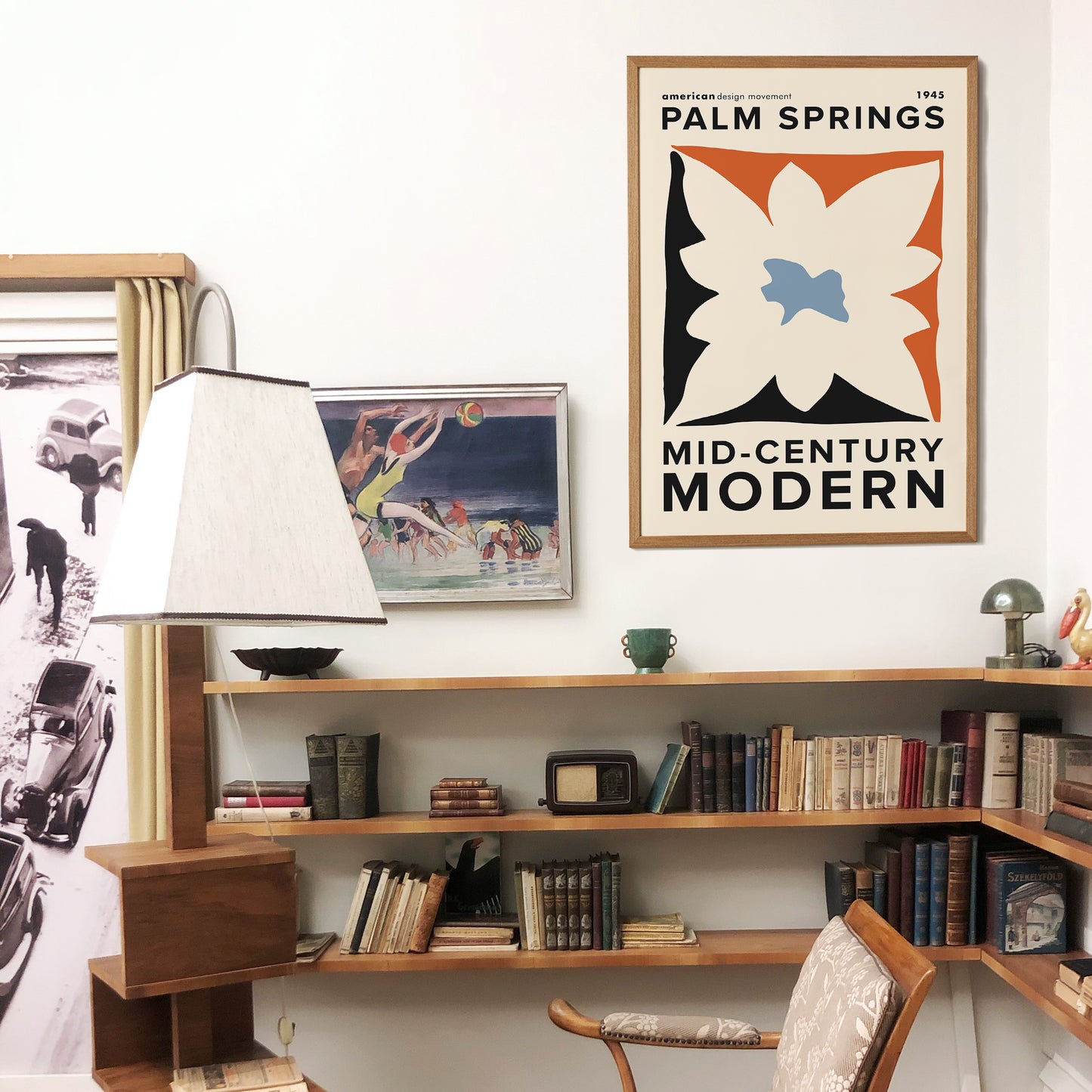 Mid Century Modern Poster Print