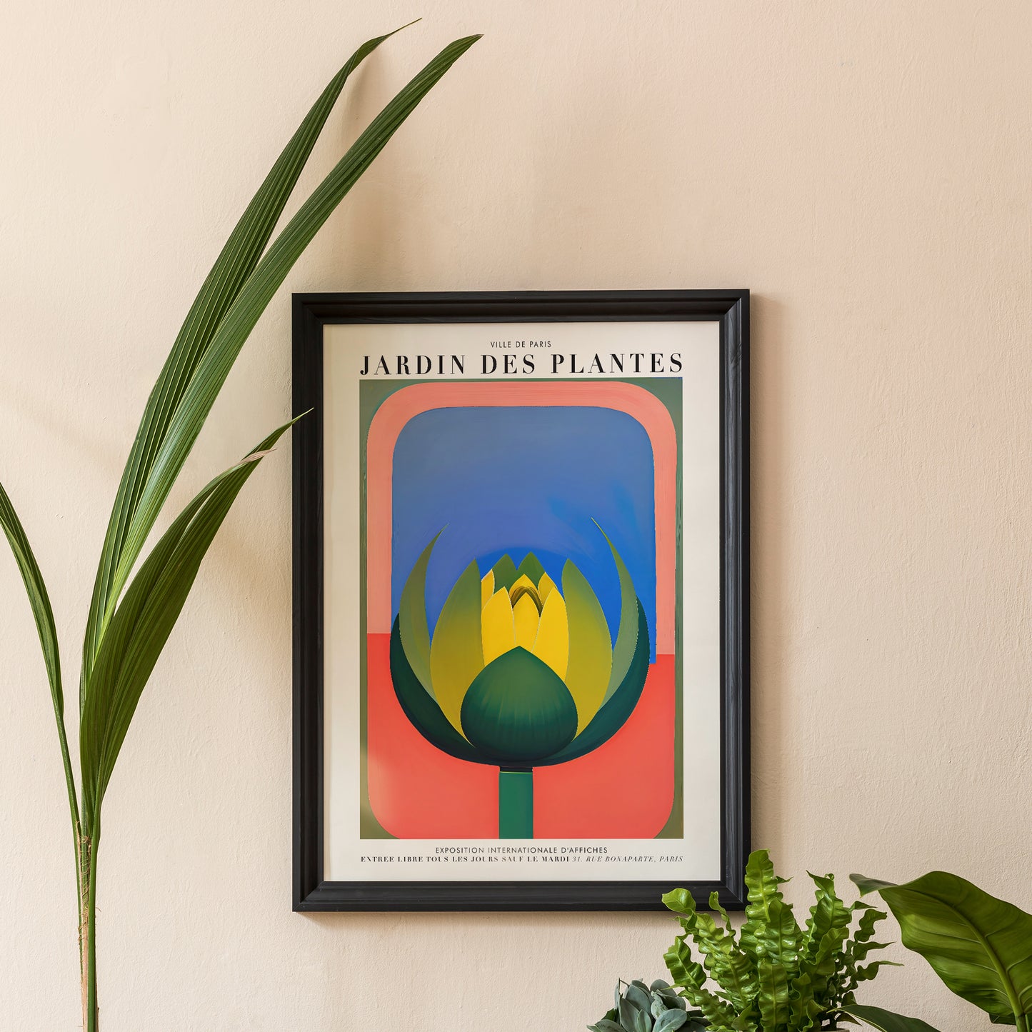 Modern Flower Poster