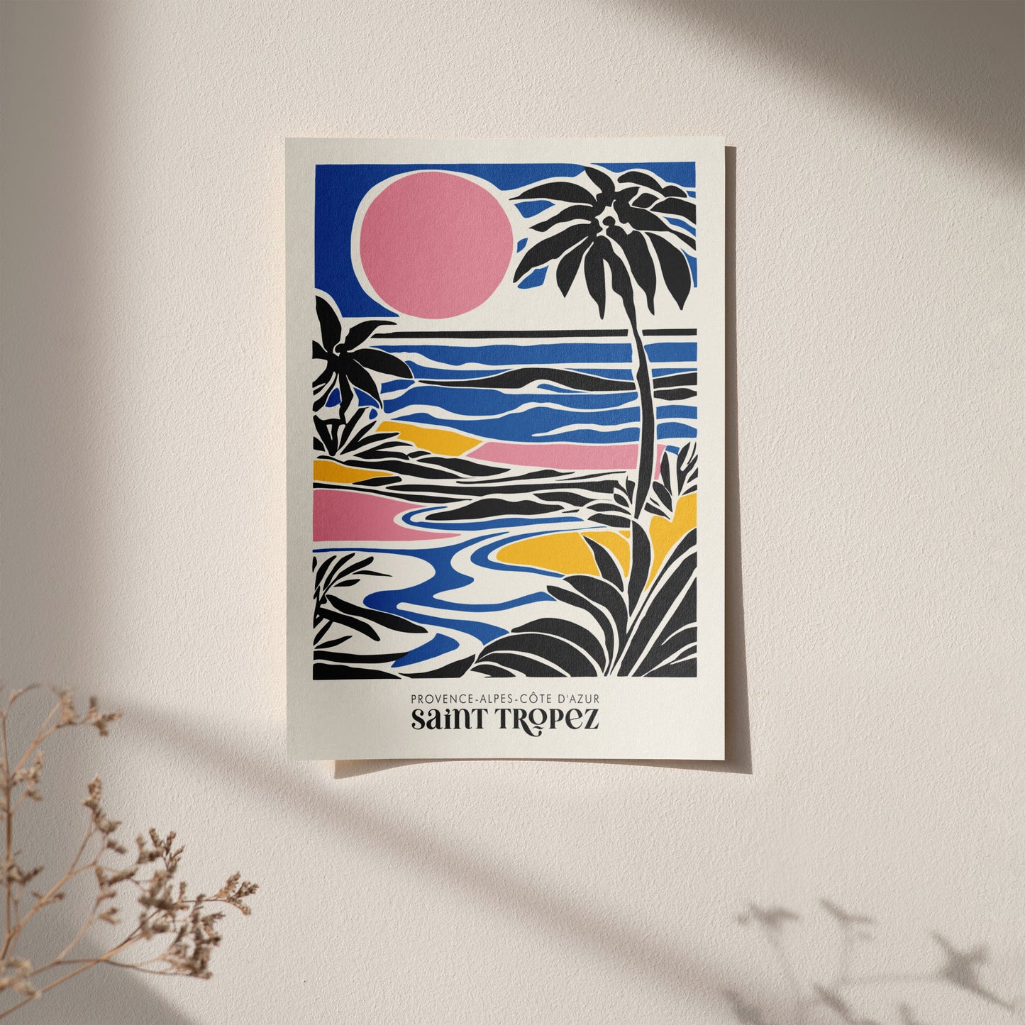 Saint Tropez Travel Holiday Poster