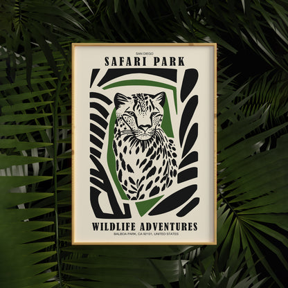 San Diego Safari Park Poster