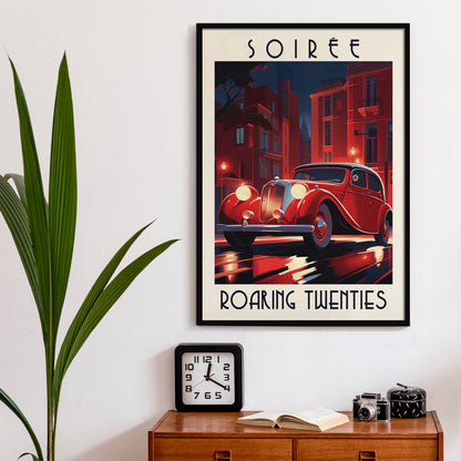 Soiree Retro 20s Poster