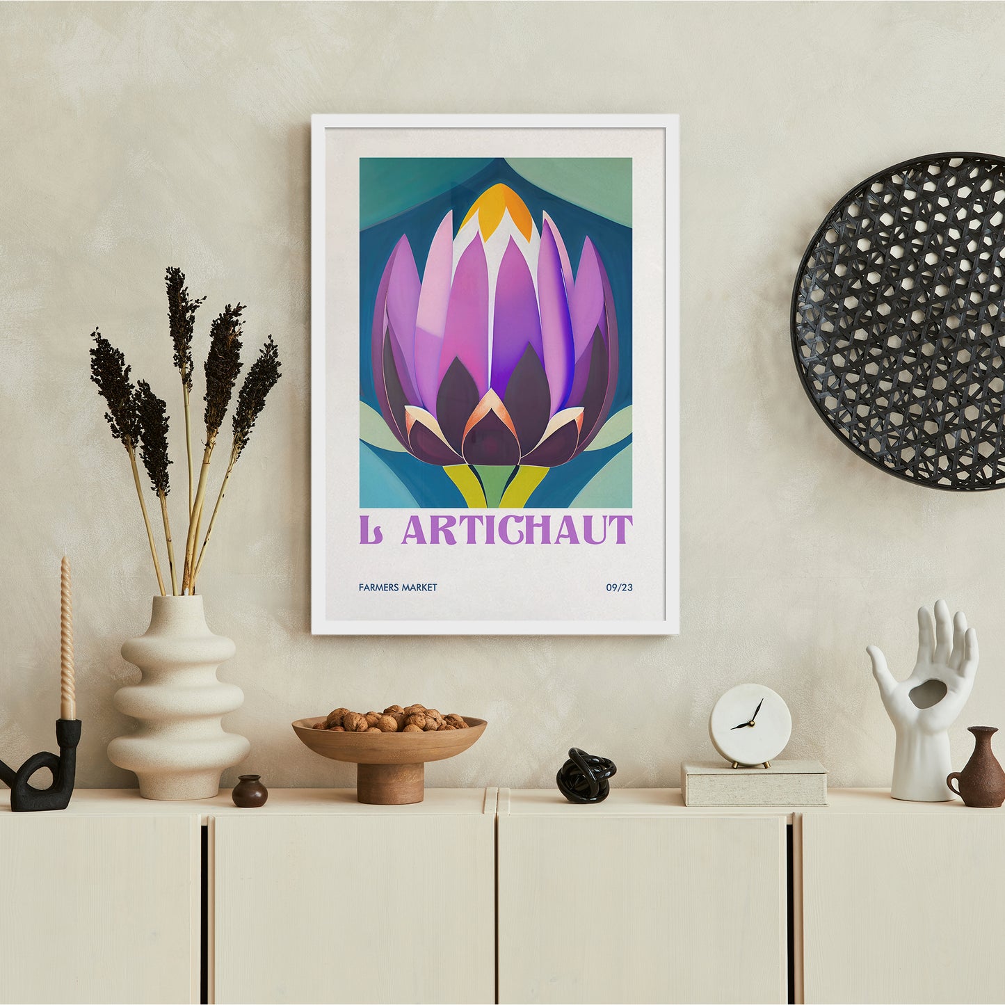 Artichoke French Poster