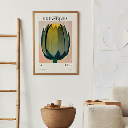 Artichoke Forms Botanique Poster