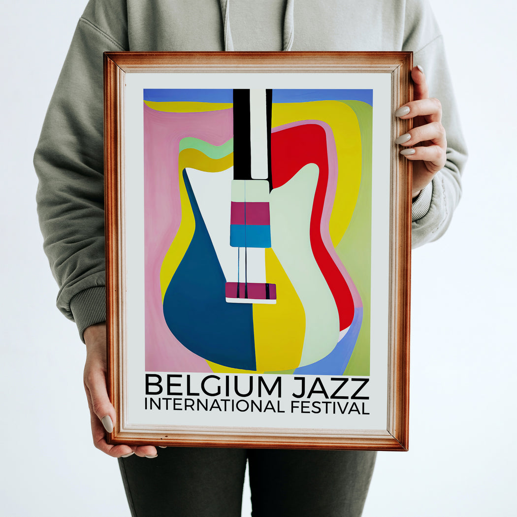 Belgium Jazz Festival Poster