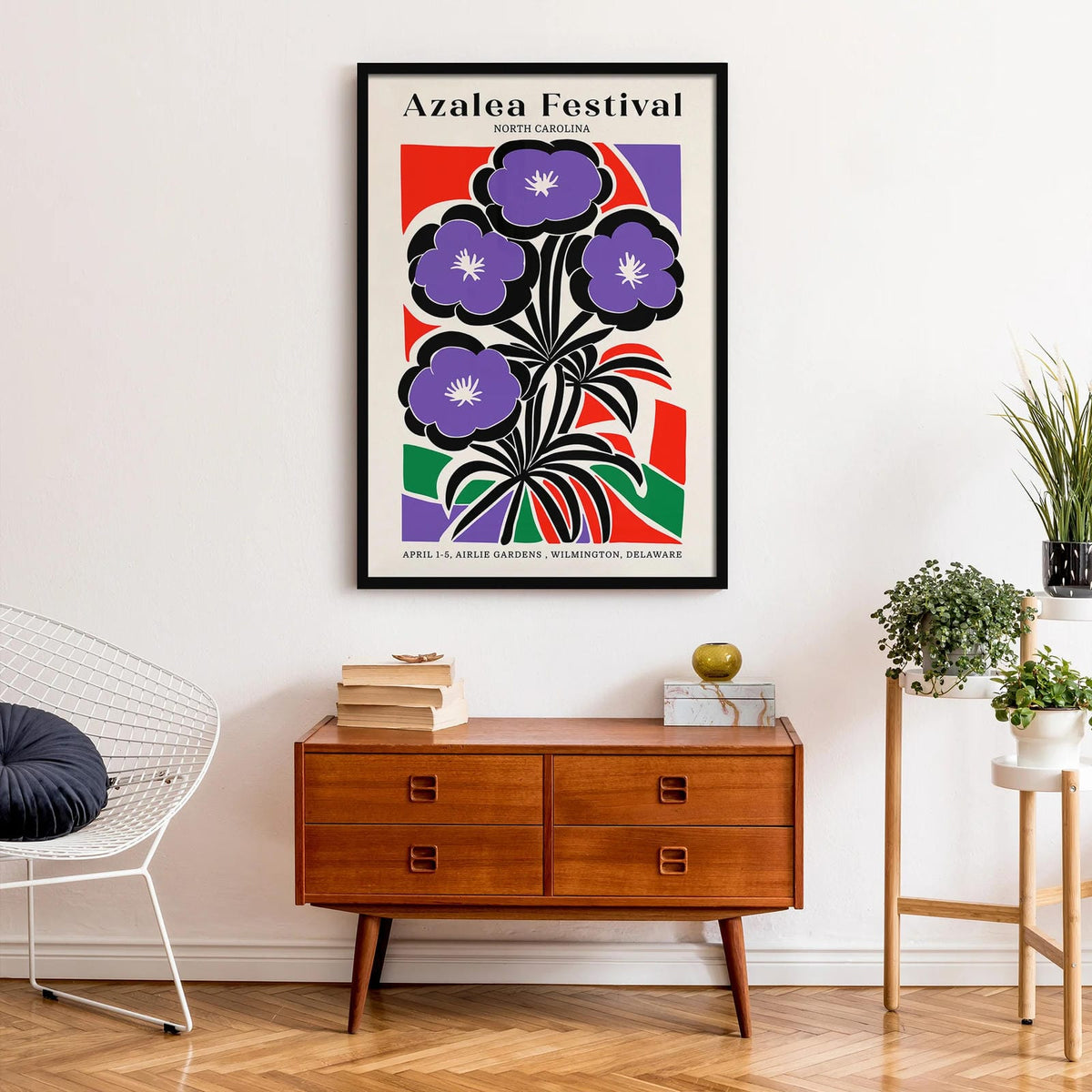 Azalea Flower Festival, North Carolina Poster – HypeSheriff Europe