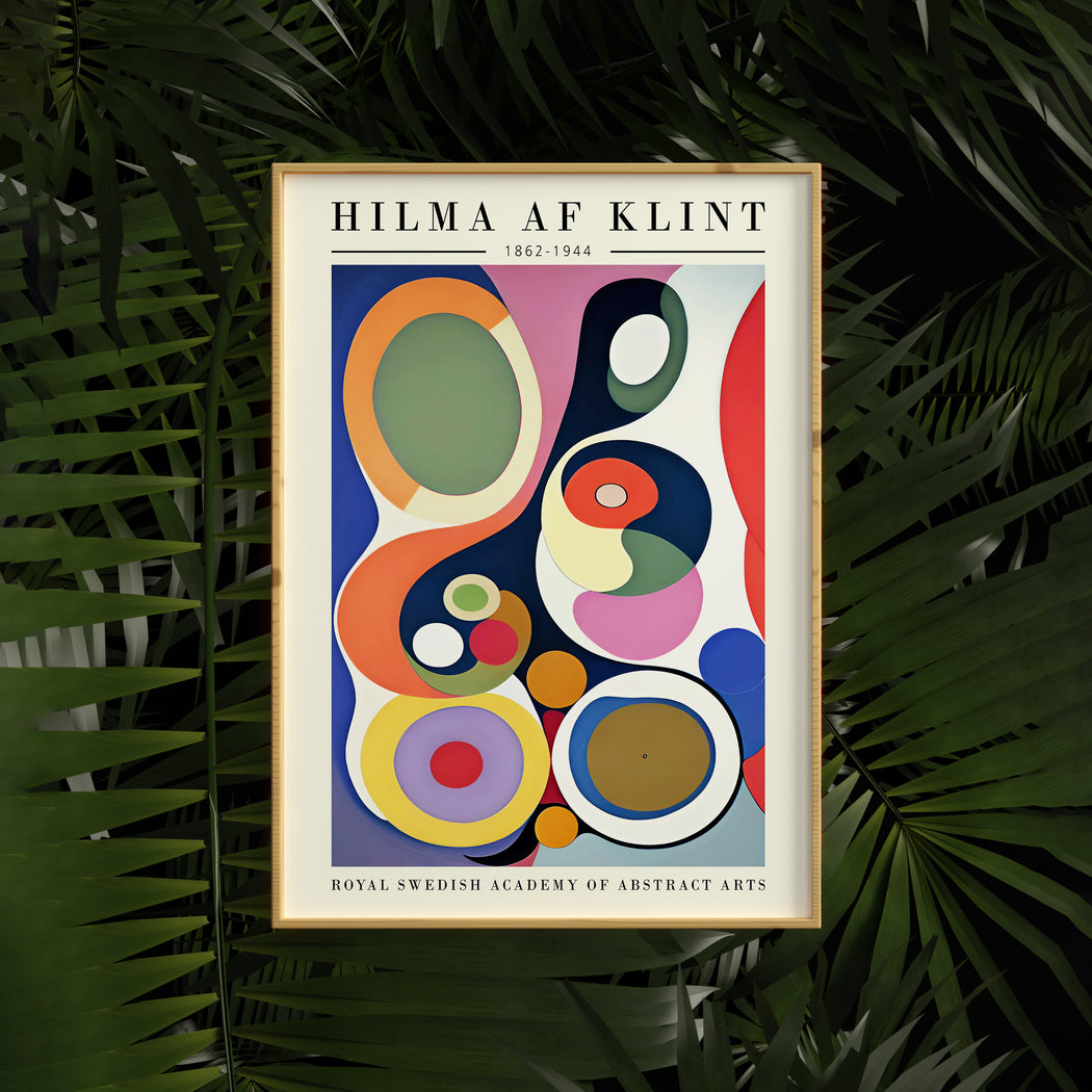 Hilma af Klint Sweden Artist Poster
