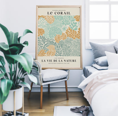 Le Corail Nature Poster