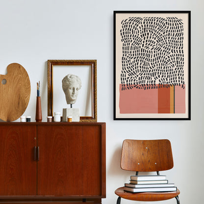 Mid Century Modern Abstract Art Print