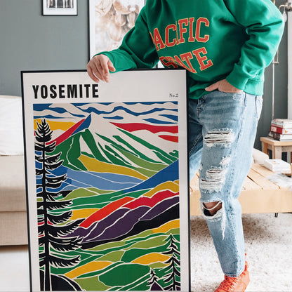 Yosemite National Park Poster