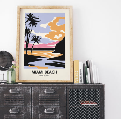 Miami Beach Florida Poster