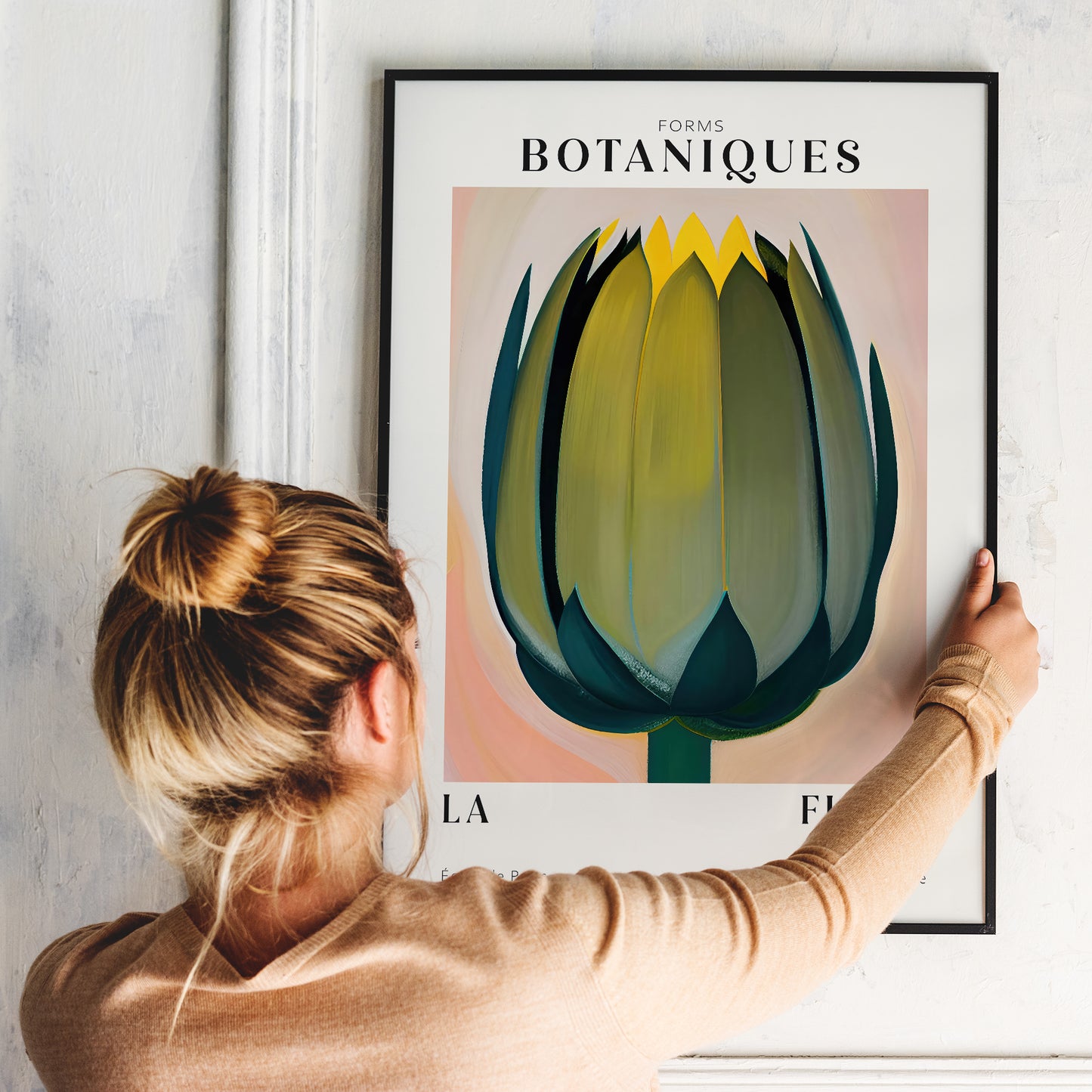 Artichoke Forms Botanique Poster