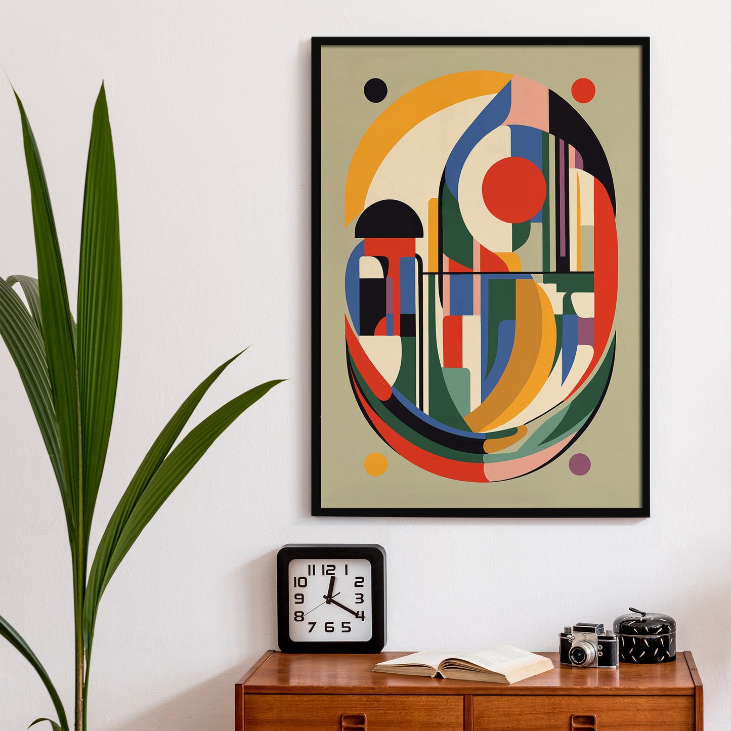 Modern Geometric Abstract Art Print