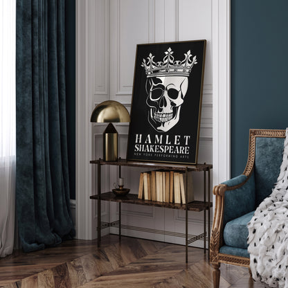 Hamlet Shakespeare NYC Art Print