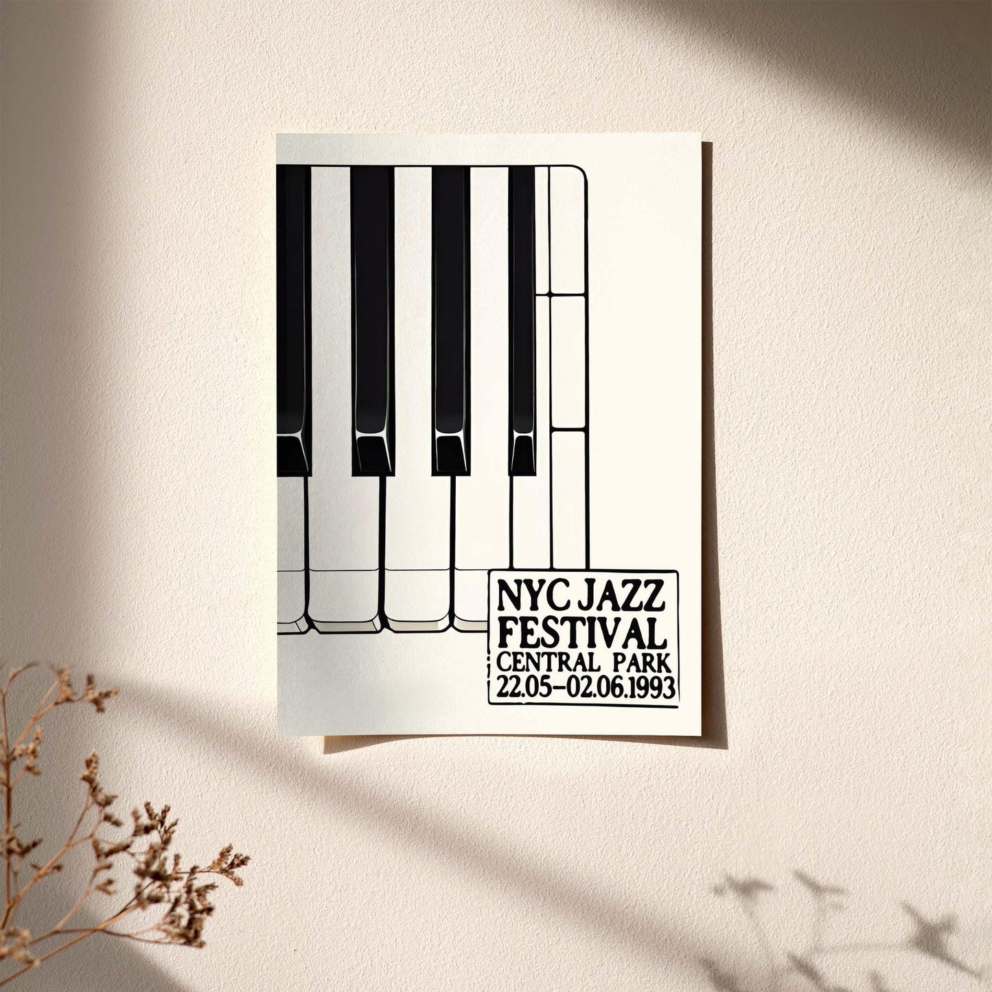 NYC Jazz Festival Poster Print