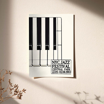NYC Jazz Festival Poster Print