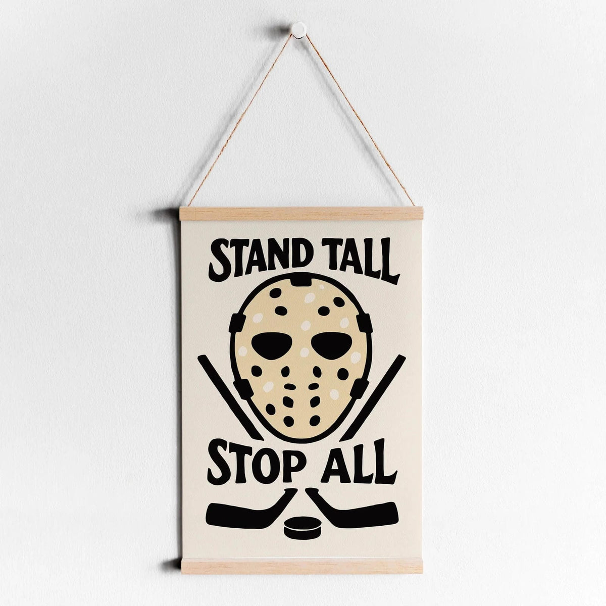 Hockey Goalie Motivational Poster